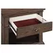 Oxford Cocoa 1 Drawer Nightstand