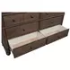 Oxford Cocoa 6 Drawer Dresser