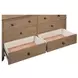 Oxford Tan 6 Drawer Dresser