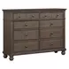 Oxford Cocoa 8 Drawer Chesser