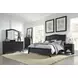 Oxford Black 5 Drawer Chest