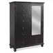 Oxford Black Chifferobe
