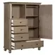 Oxford Tan Chifferobe