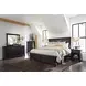 Oxford Black Rectangular Dresser Mirror