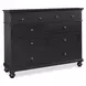 Oxford Black 8 Drawer Chesser