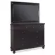 Oxford Black 8 Drawer Chesser