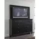 Oxford Black 8 Drawer Chesser