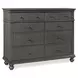 Oxford Peppercorn 8 Drawer Chesser