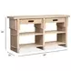 Sunset Cove Sanibel Brown 2 Drawer Server