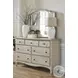 Provence Linen Landscape Arch Bedroom Mirror