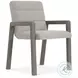 Monolith Beige Performance Fabric Arm Chair Set of 2