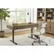 Hensley Honey 60" Lift Desk with USB Charging