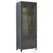 Alexander Midnight Pier 2 Door Display Cabinet with LED Lighting