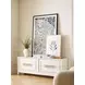 Alexander White 72" TV Stand