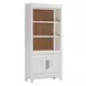 Alexander White 2 Door Bookcase