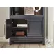Alexander Midnight 1 Door Bookcase