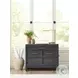 Alexander Midnight Workstation 4 Drawer Combo File Cabinet