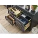 Alexander Midnight Workstation 4 Drawer Combo File Cabinet