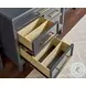 Alexander Midnight Workstation 4 Drawer Combo File Cabinet
