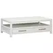 Alexander White Rectangular Cocktail Table