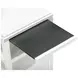 Alexander White Rectangular Chairside Table