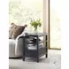 Alexander Midnight Rectangular Chairside Table