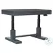 Alexander Midnight Liv360 Adjustable Rectangular Cocktail Table