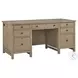 Emerson Light Elm 66" Executive Desk