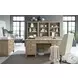 Emerson Light Elm 1 Door Bookcase