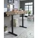Emerson Light Elm 60" Lift Desk with USB Charging