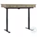 Emerson Light Elm 60" Lift Desk with USB Charging