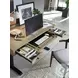 Emerson Light Elm 60" Lift Desk with USB Charging