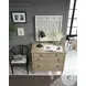 Emerson Light Elm Workstation 3 Drawer Combo File Cabinet