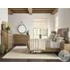 Cyrus Almond Bisque Queen Sleigh Bed with USB Charging