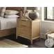 Cyrus Almond Bisque 2 Drawer Nightstand