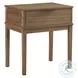 Cyrus Almond Bisque 1 Drawer Nightstand