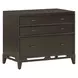 Sutton French Roast Workstation 3 Drawer Combo File Cabinet