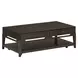 Sutton French Roast Rectangular Cocktail Table