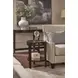 Sutton French Roast Round Accent Table