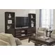 Sutton French Roast Round Accent Table