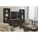Sutton French Roast Round Accent Table
