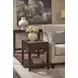 Sutton French Roast Rectangular Chairside Table