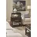 Sutton French Roast Square End Table