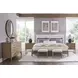 Olivia Sunkissed Beige Upholstered Platform Bedroom Set