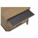 Olivia Sunkissed Beige 2 Drawer Nightstand with USB Charging