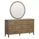 Olivia Sunkissed Beige Upholstered Platform Bedroom Set