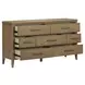 Olivia Sunkissed Beige 7 Drawer Dresser