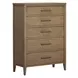 Olivia Sunkissed Beige Youth Upholstered Platform Bed