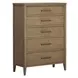 Olivia Sunkissed Beige 6 Drawer Chest