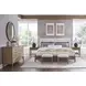 Olivia White Upholstered Bed Bench
